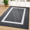 imageOLANLY Indoor Door Mat 30x17 NonSlip Absorbent Resist Dirt Entrance Mat Washable LowProfile Inside Entry Doormats for Entryway BrownBlack