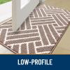 imageOLANLY Indoor Door Mat 32x20 Inch Dirt Resistant and Absorbent NonSlip Rubber Backing Floor Mats Easy Clean LowProfile Doormat for Entryway Front Door and Inside Entrance KhakiBrown