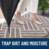 imageOLANLY Indoor Door Mat 32x20 Inch Dirt Resistant and Absorbent NonSlip Rubber Backing Floor Mats Easy Clean LowProfile Doormat for Entryway Front Door and Inside Entrance KhakiKhaki