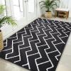 imageOLANLY Front Door Mat NonSlip Rubber Backing Dirt Resistant and Absorbent Washable Easy to Clean LowProfile Indoor Doormat for Back Door Entryway Inside Entrance 32x20 GreyDeep Black