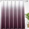 Burgundy Ombre +12 Metal Hooks