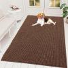 imageOLANLY Dog Door Mat for Muddy Paws 48x30 Ultra Absorbent Chenille Mud Doormat NonSlip Washable and Dirt Trapping Doormat for Indoor Entryway QuickDry Indoor Pet Bed Mats for Dogs GreyMocha
