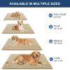 imageOLANLY Dog Door Mat for Muddy Paws 48x30 Ultra Absorbent Chenille Mud Doormat NonSlip Washable and Dirt Trapping Doormat for Indoor Entryway QuickDry Indoor Pet Bed Mats for Dogs GreySand