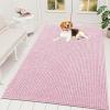imageOLANLY Dog Door Mat for Muddy Paws 48x30 Ultra Absorbent Chenille Mud Doormat NonSlip Washable and Dirt Trapping Doormat for Indoor Entryway QuickDry Indoor Pet Bed Mats for Dogs GreyDusty Rose