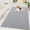 imageOLANLY Dog Door Mat for Muddy Paws 48x30 Ultra Absorbent Chenille Mud Doormat NonSlip Washable and Dirt Trapping Doormat for Indoor Entryway QuickDry Indoor Pet Bed Mats for Dogs GreyLight Grey