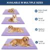 imageOLANLY Dog Door Mat for Muddy Paws 48x30 Ultra Absorbent Chenille Mud Doormat NonSlip Washable and Dirt Trapping Doormat for Indoor Entryway QuickDry Indoor Pet Bed Mats for Dogs GreyLavender