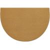 imageOLANLY Front Door Mat Low Profile Doormat Stain and Fade Resistant Easy to Clean for Indoor and Outdoor Entrances Patio Porch or Entryway Brown 30x17 Inch Home Sweet HomeBrown