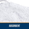 image:imageOLANLY Bathroom Rugs Sets 2 Piece Soft Absorbent Chenille Bath Mats and UShaped Contour Toilet Mat Area Rug Set Machine Washable Bath Carpet Home Decor Accessories 30x2024x20 GreyWhite