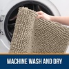 image:imageOLANLY Bathroom Rugs Sets 2 Piece Soft Absorbent Chenille Bath Mats and UShaped Contour Toilet Mat Area Rug Set Machine Washable Bath Carpet Home Decor Accessories 30x2024x20 GreyWarm Taupe