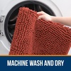 image:imageOLANLY Bathroom Rugs Sets 2 Piece Soft Absorbent Chenille Bath Mats and UShaped Contour Toilet Mat Area Rug Set Machine Washable Bath Carpet Home Decor Accessories 30x2024x20 GreyRustic Terracotta
