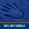 image:imageOLANLY Bathroom Rugs Sets 2 Piece Soft Absorbent Chenille Bath Mats and UShaped Contour Toilet Mat Area Rug Set Machine Washable Bath Carpet Home Decor Accessories 30x2024x20 GreyRoyal Blue