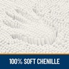 image:imageOLANLY Bathroom Rugs Sets 2 Piece Soft Absorbent Chenille Bath Mats and UShaped Contour Toilet Mat Area Rug Set Machine Washable Bath Carpet Home Decor Accessories 30x2024x20 GreyIvory