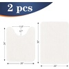 image:imageOLANLY Bathroom Rugs Sets 2 Piece Soft Absorbent Chenille Bath Mats and UShaped Contour Toilet Mat Area Rug Set Machine Washable Bath Carpet Home Decor Accessories 30x2024x20 GreyIvory