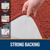 image:imageOLANLY Bathroom Rugs Sets 2 Piece Soft Absorbent Chenille Bath Mats and UShaped Contour Toilet Mat Area Rug Set Machine Washable Bath Carpet Home Decor Accessories 30x2024x20 GreyRustic Terracotta