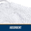 image:imageOLANLY Bathroom Rugs Sets 2 Piece Soft Absorbent Chenille Bath Mats and UShaped Contour Toilet Mat Area Rug Set Machine Washable Bath Carpet Home Decor Accessories 30x2024x20 GreyWhite