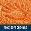 image:imageOLANLY Bathroom Rugs Sets 2 Piece Soft Absorbent Chenille Bath Mats and UShaped Contour Toilet Mat Area Rug Set Machine Washable Bath Carpet Home Decor Accessories 30x2024x20 GreyOrange