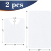 image:imageOLANLY Bathroom Rugs Sets 2 Piece Soft Absorbent Chenille Bath Mats and UShaped Contour Toilet Mat Area Rug Set Machine Washable Bath Carpet Home Decor Accessories 30x2024x20 GreyWhite