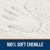 image:imageOLANLY Bathroom Rugs Sets 2 Piece Soft Absorbent Chenille Bath Mats and UShaped Contour Toilet Mat Area Rug Set Machine Washable Bath Carpet Home Decor Accessories 30x2024x20 GreyIvory