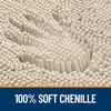 image:imageOLANLY Bathroom Rugs Sets 3 Piece Soft Absorbent Chenille Bath Mats and UShaped Contour Toilet Rug Quick Dry Home Decor Accessories Bath Mat Set for Bathroom 30x2024x1624x20 GreySand