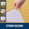 image:imageOLANLY Bathroom Rugs Sets 3 Piece Soft Absorbent Chenille Bath Mats and UShaped Contour Toilet Rug Quick Dry Home Decor Accessories Bath Mat Set for Bathroom 30x2024x1624x20 GreyYellow