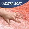 image:imageOLANLY Bathroom Rug Set 2 Piece Soft Absorbent Microfiber Bath Mats and UShaped Contour Toilet Rug NonSlip Machine Wash Dry Plush Shaggy Bath Mats for Bathroom 24x1624x20 GreyCoral