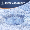 image:imageOLANLY Bathroom Rug Set 2 Piece Soft Absorbent Microfiber Bath Mats and UShaped Contour Toilet Rug NonSlip Machine Wash Dry Plush Shaggy Bath Mats for Bathroom 24x1624x20 GreyLight Blue
