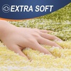 image:imageOLANLY Bathroom Rug Set 2 Piece Soft Absorbent Microfiber Bath Mats and UShaped Contour Toilet Rug NonSlip Machine Wash Dry Plush Shaggy Bath Mats for Bathroom 24x1624x20 GreyOlive Green