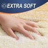 image:imageOLANLY Bathroom Rug Set 2 Piece Soft Absorbent Microfiber Bath Mats and UShaped Contour Toilet Rug NonSlip Machine Wash Dry Plush Shaggy Bath Mats for Bathroom 24x1624x20 GreyLight Yellow