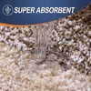 image:imageOLANLY Bathroom Rug Set 2 Piece Soft Absorbent Microfiber Bath Mats and UShaped Contour Toilet Rug NonSlip Machine Wash Dry Plush Shaggy Bath Mats for Bathroom 24x1624x20 GreyLight Brown