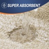 image:imageOLANLY Bathroom Rug Set 2 Piece Soft Absorbent Microfiber Bath Mats and UShaped Contour Toilet Rug NonSlip Machine Wash Dry Plush Shaggy Bath Mats for Bathroom 24x1624x20 GreyTan