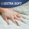 image:imageOLANLY Bathroom Rug Set 2 Piece Soft Absorbent Microfiber Bath Mats and UShaped Contour Toilet Rug NonSlip Machine Wash Dry Plush Shaggy Bath Mats for Bathroom 24x1624x20 GreySage Green