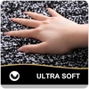 image:imageOLANLY Bathroom Rugs Sets 3 Piece Soft Absorbent Microfiber Bath Mats and UShaped Contour Toilet Rug Home Decor Accessories NonSlip Bath Mat Set for Bathroom 30x2024x1624x20 GreyBlack
