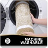 image:imageOLANLY Bathroom Rugs Sets 3 Piece Soft Absorbent Microfiber Bath Mats and UShaped Contour Toilet Rug Home Decor Accessories NonSlip Bath Mat Set for Bathroom 30x2024x1624x20 GreyBeige and White