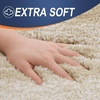 image:imageOLANLY Bathroom Rugs Sets 3 Piece Soft Absorbent Microfiber Bath Mats and UShaped Contour Toilet Rug Machine Wash Dry Plush Shaggy Bath Mat Set for Bathroom 30x2024x1624x20 GreyTan