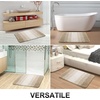 image:imageOLANLY Bathroom Rugs Sets 3 Piece Soft Absorbent Microfiber Bath Mats and UShaped Contour Toilet Rug Machine Wash Dry Plush Shaggy Bath Mat Set for Bathroom 30x2024x1624x20 GreyTan