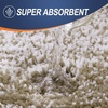image:imageOLANLY Bathroom Rugs Sets 3 Piece Soft Absorbent Microfiber Bath Mats and UShaped Contour Toilet Rug Machine Wash Dry Plush Shaggy Bath Mat Set for Bathroom 30x2024x1624x20 GreyCoffe