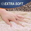 image:imageOLANLY Bathroom Rugs Sets 3 Piece Soft Absorbent Microfiber Bath Mats and UShaped Contour Toilet Rug Machine Wash Dry Plush Shaggy Bath Mat Set for Bathroom 30x2024x1624x20 GreyBrown