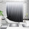 image:imageOLANLY Bathroom Rugs Sets 3 Piece Soft Absorbent Microfiber Bath Mats and UShaped Contour Toilet Rug Machine Wash Dry Plush Shaggy Bath Mat Set for Bathroom 30x2024x1624x20 GreyLight Grey