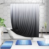 image:imageOLANLY Bathroom Rugs Sets 3 Piece Soft Absorbent Microfiber Bath Mats and UShaped Contour Toilet Rug Machine Wash Dry Plush Shaggy Bath Mat Set for Bathroom 30x2024x1624x20 GreyLight Royal Blue