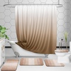 image:imageOLANLY Bathroom Rugs Sets 3 Piece Soft Absorbent Microfiber Bath Mats and UShaped Contour Toilet Rug Machine Wash Dry Plush Shaggy Bath Mat Set for Bathroom 30x2024x1624x20 GreyBeige