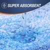 image:imageOLANLY Bathroom Rugs Sets 3 Piece Soft Absorbent Microfiber Bath Mats and UShaped Contour Toilet Rug Machine Wash Dry Plush Shaggy Bath Mat Set for Bathroom 30x2024x1624x20 GreyLight Royal Blue