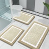 Beige and White
